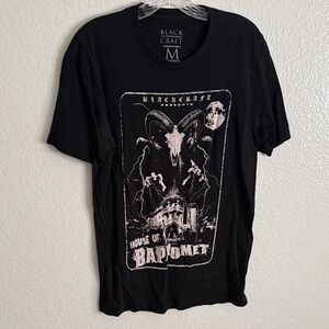 BlackCraft Black Graphic Tee